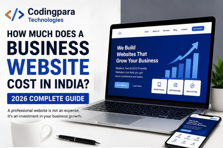 How Much Does a Business Website Cost in India? (2026 Complete Guide)